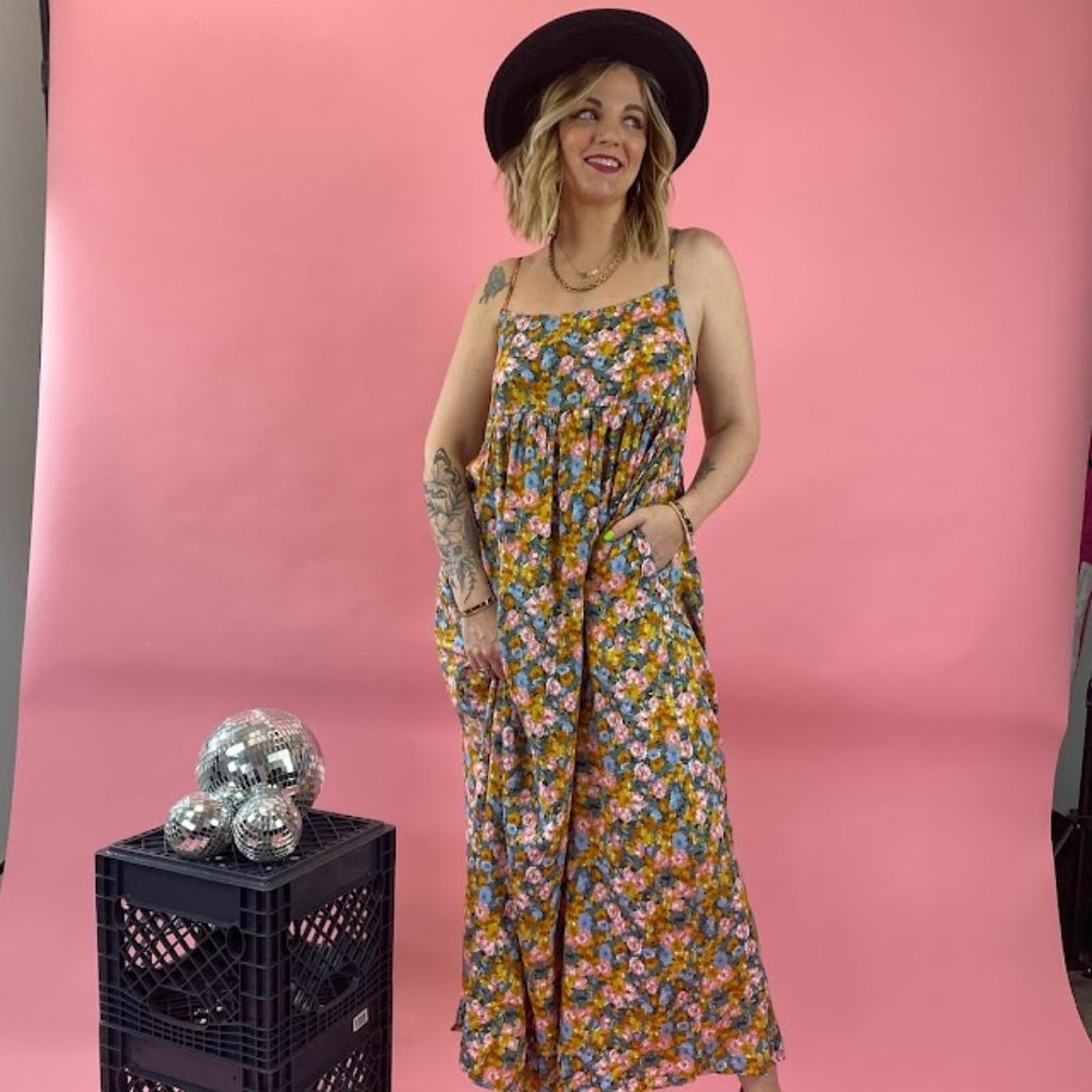 Wish You Were Here Floral Maxi Dress